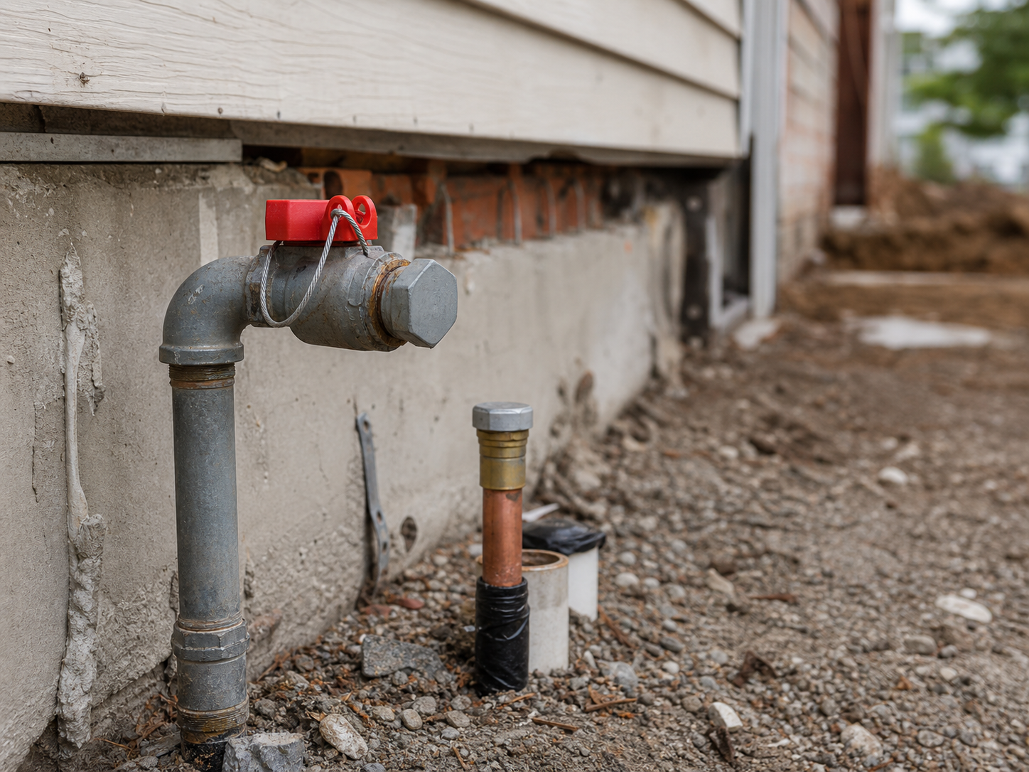 Capped utility disconnects verified before demolition