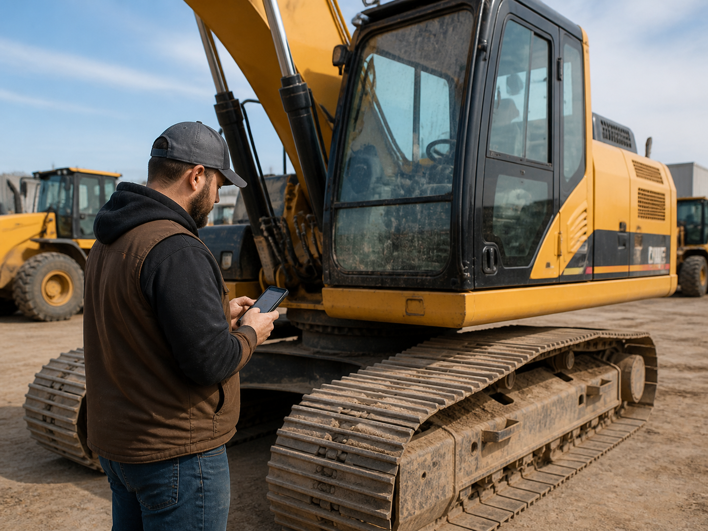 Equipment condition walkaround documented at delivery