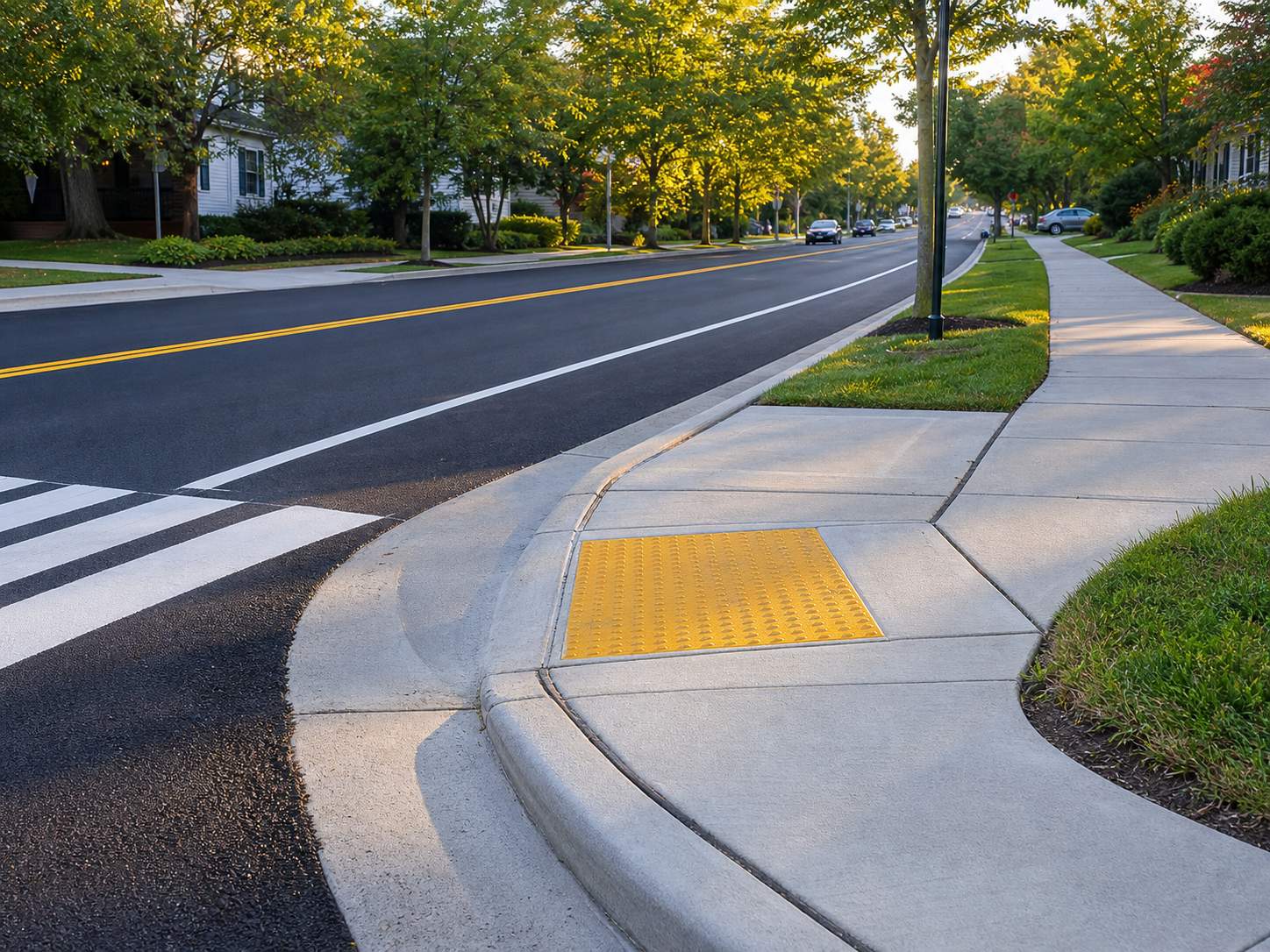 Completed public infrastructure improvement at closeout